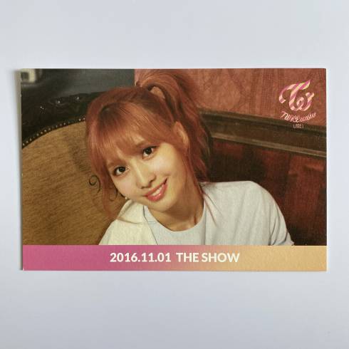 TWICE 3RD MINI ALBUM 'TWICECOASTER LANE 1' BROADCAST POSTCARD - MOMO